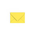 C7 Sunflower Yellow Gummed 120gsm Window Envelope (82 x 113mm)