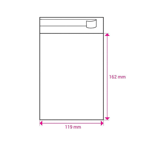 Cello Bags (Non - Header) - CS119 - Envelopes.co.uk