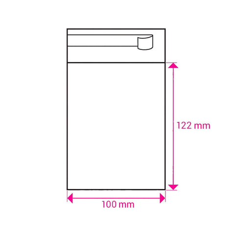 Cello Bags (Non - Header) - CS122100 - Envelopes.co.uk