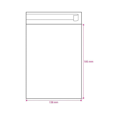 Cello Bags (Non - Header) - CS138 - Envelopes.co.uk