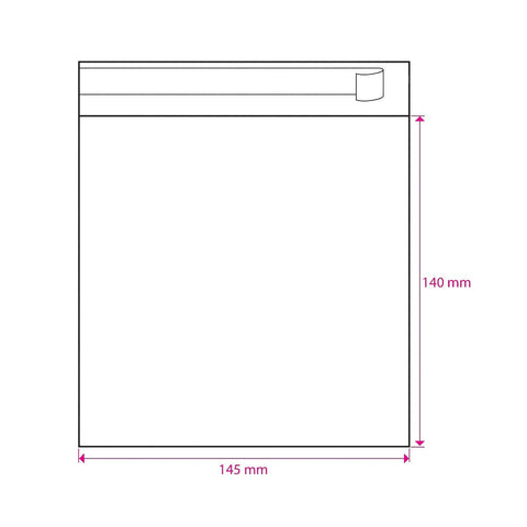 Cello Bags (Non - Header) - CS145PS - Envelopes.co.uk
