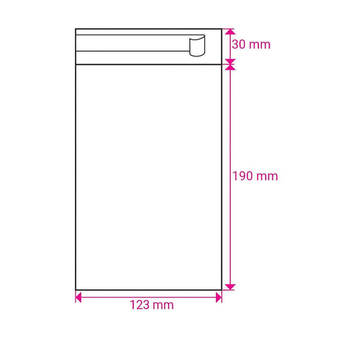 Cello Bags (Non - Header) - CS190123 - Envelopes.co.uk