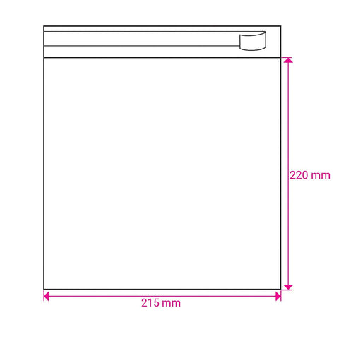 Cello Bags (Non - Header) - CS220215 - Envelopes.co.uk