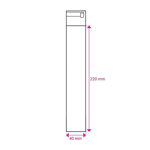 Cello Bags (Non - Header) - CS22040 - Envelopes.co.uk