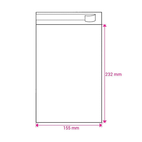 Cello Bags (Non - Header) - CS232 - Envelopes.co.uk