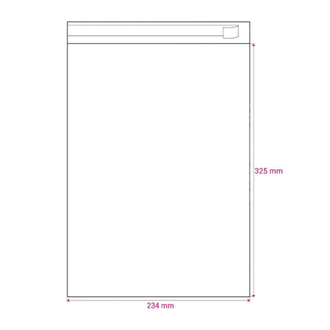 Cello Bags (Non - Header) - CS234 - Envelopes.co.uk