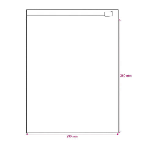 Cello Bags (Non - Header) - CS290 - Envelopes.co.uk