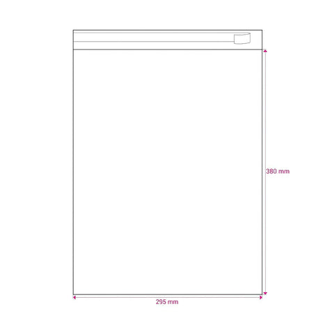 Cello Bags (Non - Header) - CS295 - Envelopes.co.uk