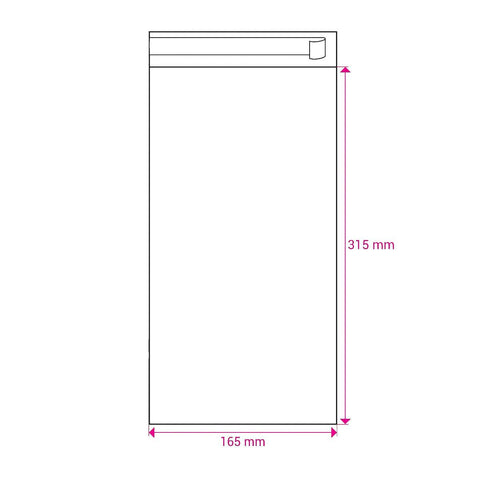 Cello Bags (Non - Header) - CS315165 - Envelopes.co.uk