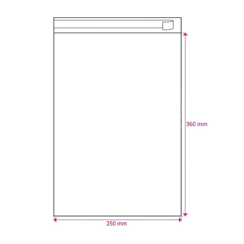 Cello Bags (Non - Header) - CS360250 - Envelopes.co.uk