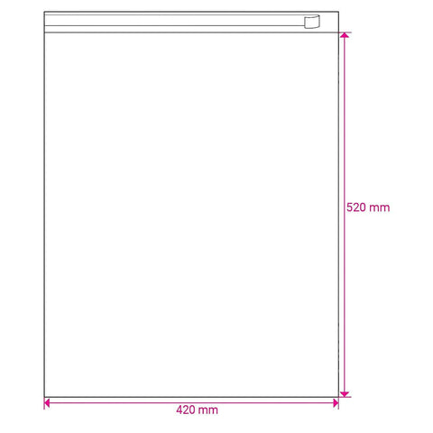 Cello Bags (Non - Header) - CS520 - Envelopes.co.uk