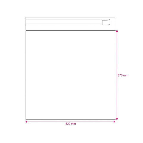 Cello Bags (Non - Header) - CS570 - Envelopes.co.uk