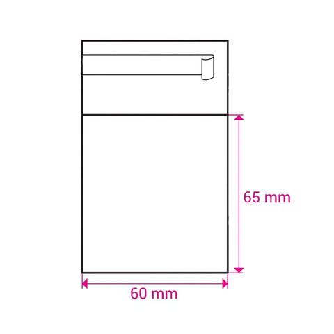 Cello Bags (Non - Header) - CS60 - Envelopes.co.uk