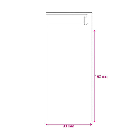 Cello Bags (Non - Header) - CS80 - Envelopes.co.uk