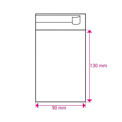 Cello Bags (Non - Header) - CS90 - Envelopes.co.uk
