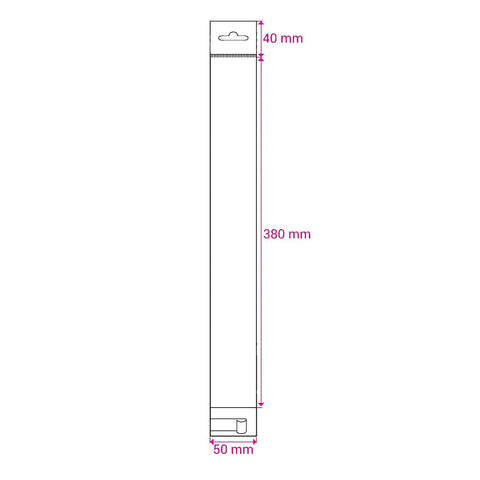 Cello Bags (With Header) - CH380 - Envelopes.co.uk