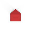 Cherry Red British Made 100gsm Gummed Envelope (62 x 94mm)