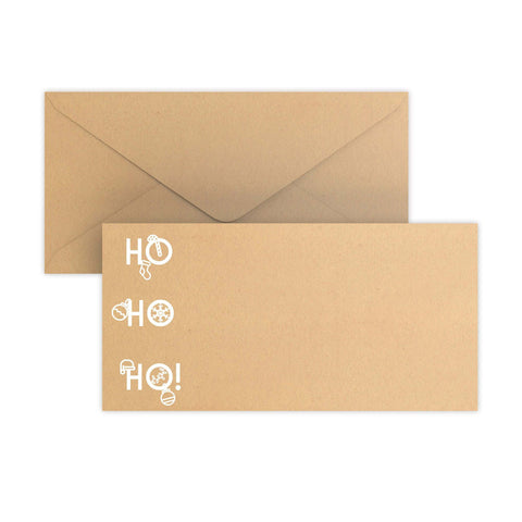 Christmas Ho Ho Ho Envelopes - B02DL - CH1 - Envelopes.co.uk