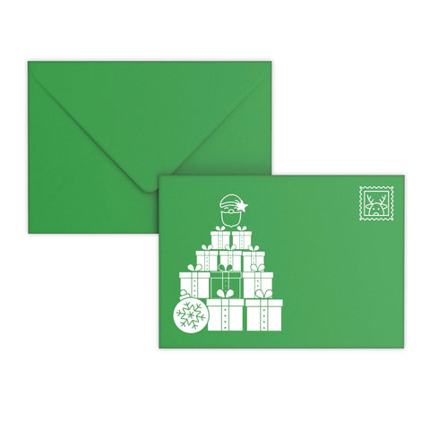Christmas Santa Clause Envelopes - GCC5DG - CH2 - Envelopes.co.uk