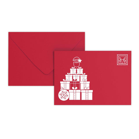 Christmas Santa Clause Envelopes - GCC6DR - CH2 - Envelopes.co.uk