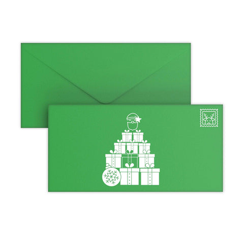 Christmas Santa Clause Envelopes - GCDLDG - CH2 - Envelopes.co.uk