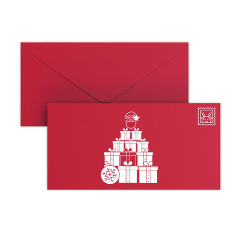 Christmas Santa Clause Envelopes - GCDLDR - CH2 - Envelopes.co.uk