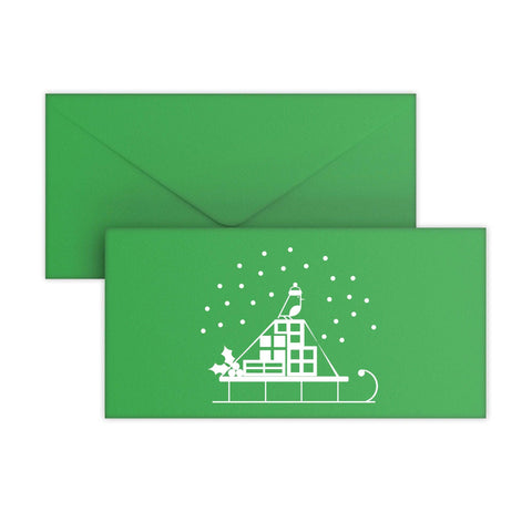 Christmas Snow Sled Envelopes - GCDLDG - CH3 - Envelopes.co.uk