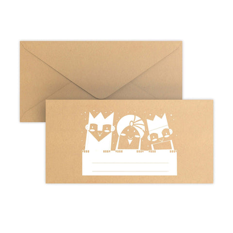 Christmas Three Wise Kings Envelopes - B02DL - CH5 - Envelopes.co.uk
