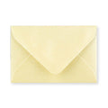 Cream Coloured Gummed V-Flap 90gsm Envelope (62 x 94mm)