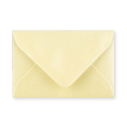 Cream Coloured Gummed V - Flap 90gsm Envelope (62 x 94mm) - F0662 - Envelopes.co.uk