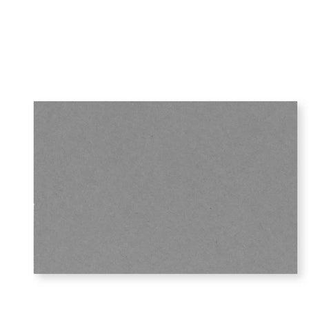 Dark Grey 120gsm Gummed V-Flap Greeting Card Envelope (62 x 94mm)