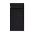 DL Black 120gsm Peel & Seal Coloured Envelope (220 x 110mm)