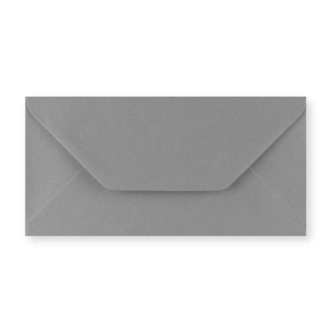 DL Dark Grey 120gsm Gummed V - Flap Greetings Envelope (110 x 220mm) - DGREYDL - Envelopes.co.uk