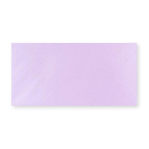 DL Lilac Lustre 100gsm Gummed V-Flap Envelope (110 x 220mm)