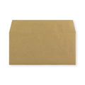 DL Manila Brown 80gsm Gummed Recycled Envelope (102 x 216mm)