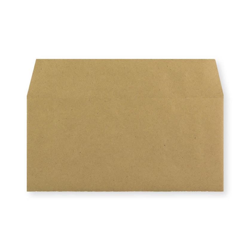 DL Manila Brown 80gsm Gummed Recycled Envelope (102 x 216mm ...
