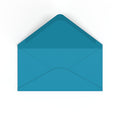 DL Navy Blue British Made 120gsm Gummed V-Flap Envelope (110 x 220mm)