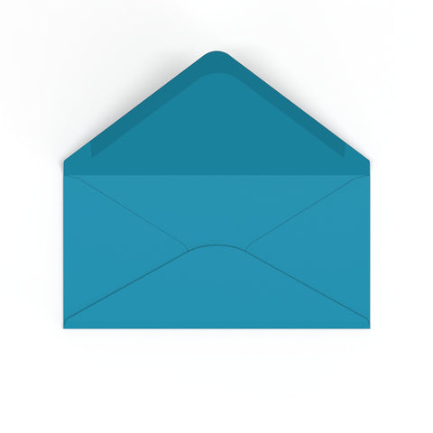 DL Navy Blue British Made 120gsm Gummed V - Flap Envelope (110 x 220mm) - CUDLNB - Envelopes.co.uk