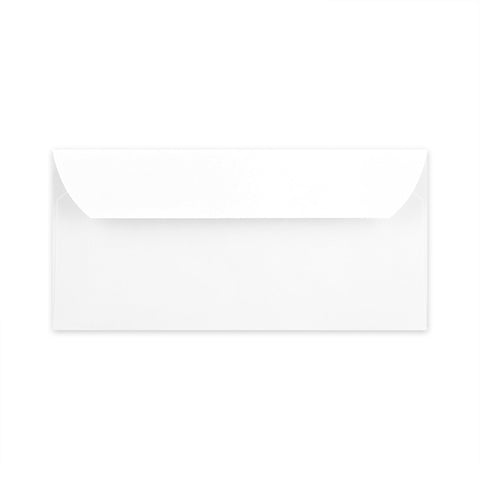DL White 160gsm Peel & Seal Full View Window Envelope (110 x 220mm) - FVDL - Envelopes.co.uk