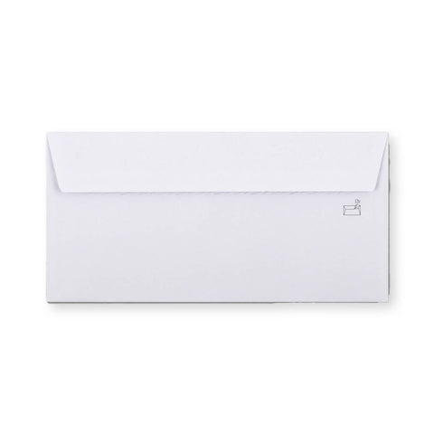 DL White Business 90gsm Peel & Seal Envelope (110 x 220mm) - ECDLPSW - RW - Envelopes.co.uk