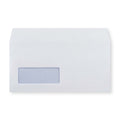 DL White Self Seal 90gsm Window Envelope (110 x 220mm)
