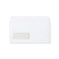DL White Peel and Seal 120gsm Window Envelope (110 x 220mm)
