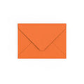 Flame Orange British Made 100gsm Gummed V-Flap Envelope (133 x 184mm)