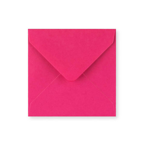 Fuschia Pink 100gsm Gummed V - Flap Greeting Card Envelope (116 x 116mm) - AD28116 - Envelopes.co.uk