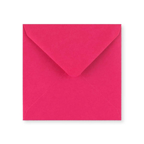 Fuschia Pink 100gsm Gummed V - Flap Greeting Card Envelope (130 x 130mm) - AD28130 - Envelopes.co.uk