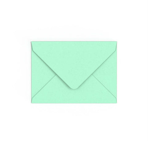 Jade Green British Made 100gsm Gummed V - Flap Envelope (133 x 184mm) - CU133MI - Envelopes.co.uk