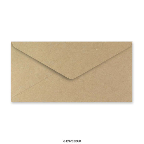 Kraft V - Flap Gummed Envelopes - B02DL - Envelopes.co.uk