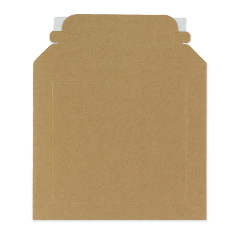 Manila Brown 270gsm Peel & Seal Rigid Board Mailers Envelope (164 x 180mm) - CBM164180M - 300 - Envelopes.co.uk