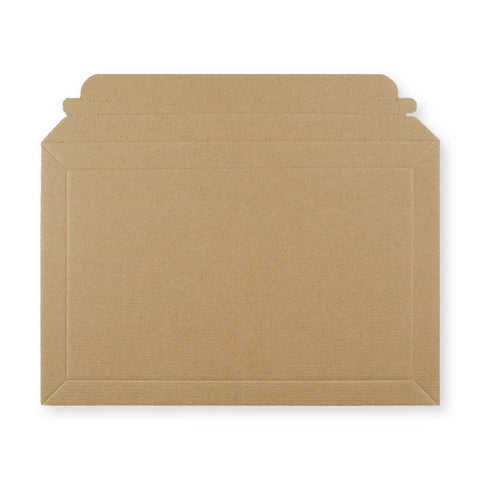 Manila Brown 300gsm Peel & Seal Rigid Board Mailers Envelope (194 x 292mm) - CFM194292M - Envelopes.co.uk