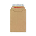 Manila Brown 320gsm Peel & Seal Rigid Board Mailers Envelope (185 x 125mm)